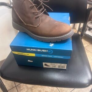 Nunn Bush Men's Dark Brown Chukka Boots